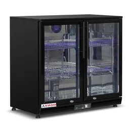 Double Door Back Bar Cooler