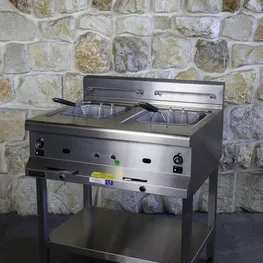 Double Tank Gas Fryer 