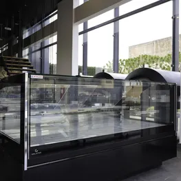 Black Gelatec Display Fridge