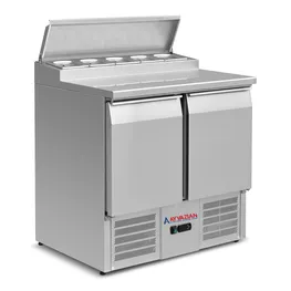 Double Door Salad Unit