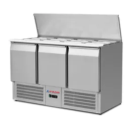 Triple Door Salad Unit