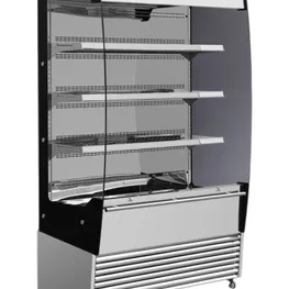 Open Type Chrome Fridge